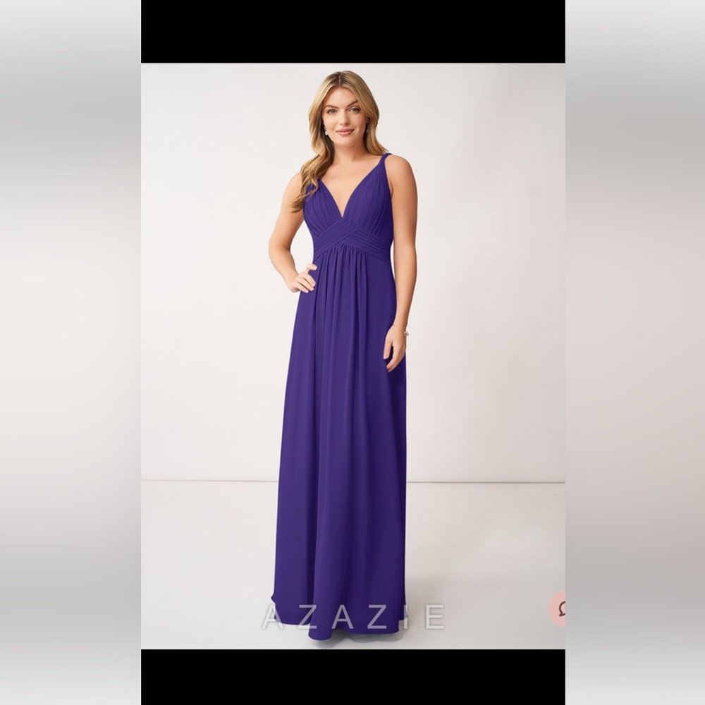 Azazie Maren Bridesmaid Dress in Regency